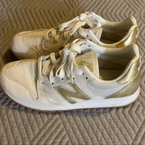 New Balance x J. Crew 520 Gold Salt 7 women